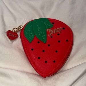 Trendy Brand New Juicy Couture Strawberry Coin Purse🔥